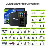 SCANNER MOTO JDIAG M100PRO FULL VERSION CABLES