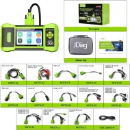 SCANNER MOTO JDIAG M300 CON IMPRESION